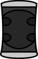 Knee Pad Vector Icon