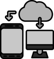 Cloud Service Vector Icon