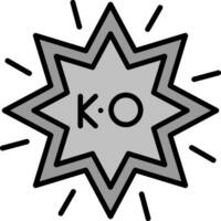 Ko Vector Icon