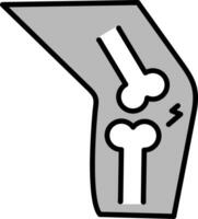 Fracture Vector Icon