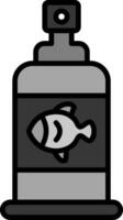 Fish Oil Vector Icon