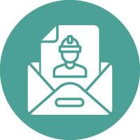 Recommendation Letter Vector Icon