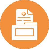 Medical File Vector Icon