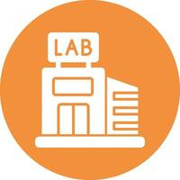 icono de vector de laboratorio