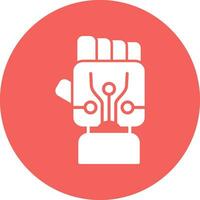 Bionic Hand Vector Icon