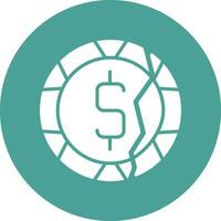 Bankruptcy Vector Icon