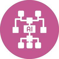 Artificial Intelligence Vector Icon