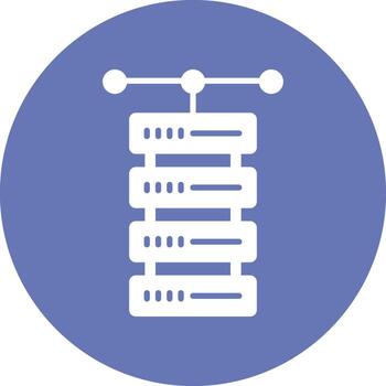 icono de vector de base de datos