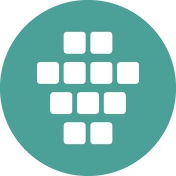 icono de vector de datos estructurados