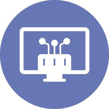 icono de vector de api