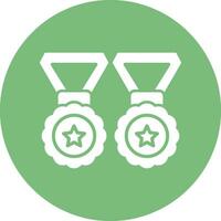 icono de vector de medallas