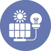 icono de vector de energía renovable