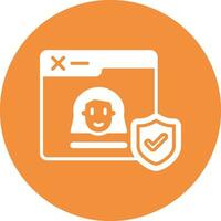 Cyber Security Vector Icon