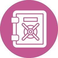 Safe Box Vector Icon