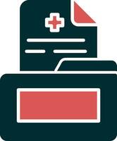 Medical File Vector Icon