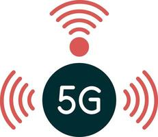 icono de vector de 5g