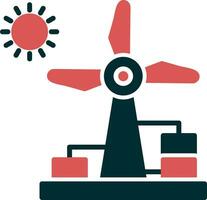 Wind Energy Vector Icon