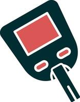 Glucose Meter Vector Icon