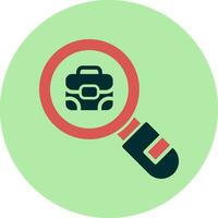 Job Search Vector Icon