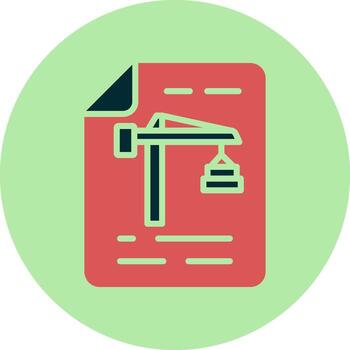 icono de vector de construcción