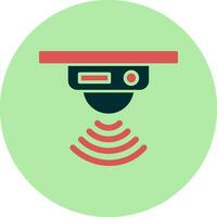 icono de vector de sensor de movimiento