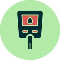 Glucose Meter Vector Icon