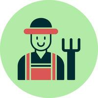 Farmer Vector Icon