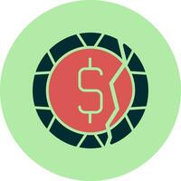 Bankruptcy Vector Icon
