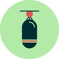 Boxing Bag Vector Icon