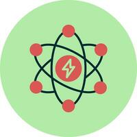 Atomic Energy Vector Icon