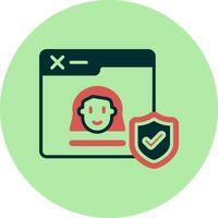 Cyber Security Vector Icon