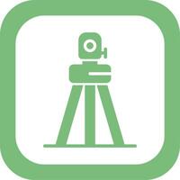 Total Station Vector Icon