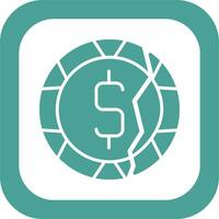 Bankruptcy Vector Icon