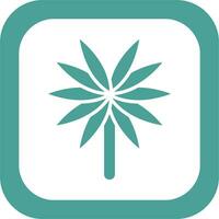 Spider Plant Vector Icon