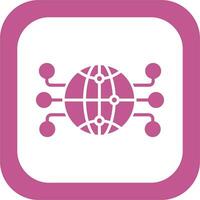 Global Network Vector Icon