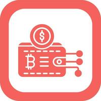 Crypto Wallet Vector Icon