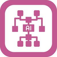 Artificial Intelligence Vector Icon