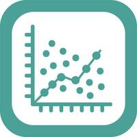 Linear Regression Vector Icon