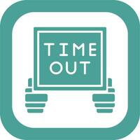 Time Out Vector Icon