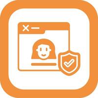 Cyber Security Vector Icon