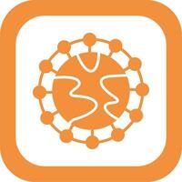 Global Network Vector Icon