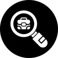 Job Search Vector Icon