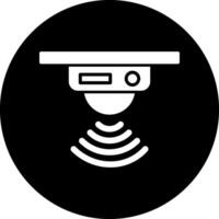 icono de vector de sensor de movimiento