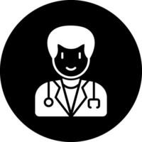 icono de vector de doctor