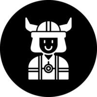 icono de vector vikingo