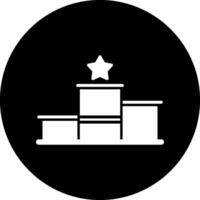 Podium Vector Icon