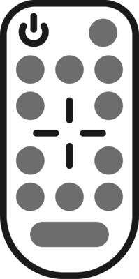Remote Vector Icon