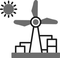 Wind Energy Vector Icon