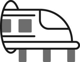 Hyperloop Vector Icon