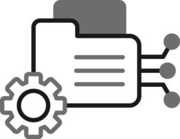 Data Management Vector Icon